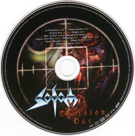 sodom decision day 2016 [japanese limited ed ] cd dvd