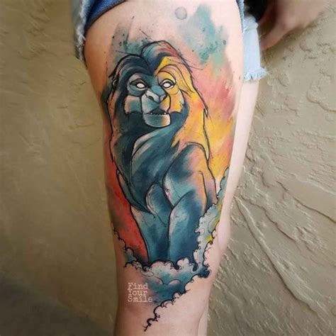 Mufasa Lion King Tattoo Best Tattoo Ideas Gallery