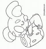 Pokemon Komala Dibujo Voto sketch template