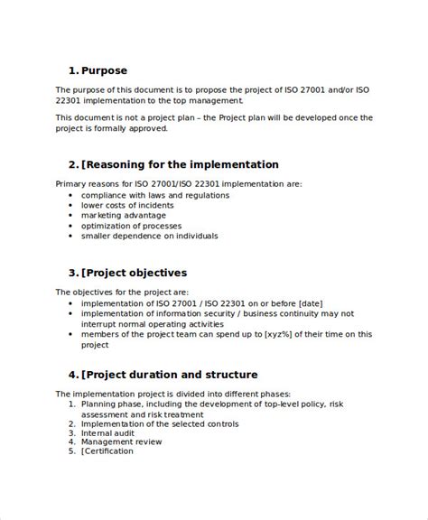 project proposal examples  word pages