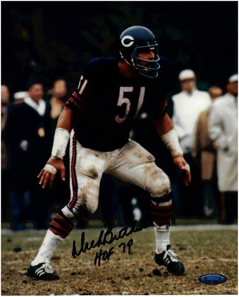 dick butkus autographed memorabilia signed photo jersey