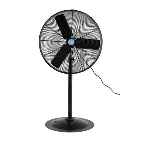 iliving adjustable height  inindustrial pedestal floor fan   cfm ilgp