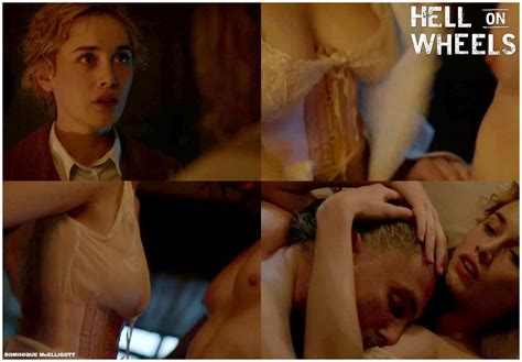 Naked Dominique Mcelligott In Hell On Wheels