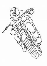 Moto Stampare Motocross Pianetabambini Facili Stampa Trackid Libri Articolo sketch template