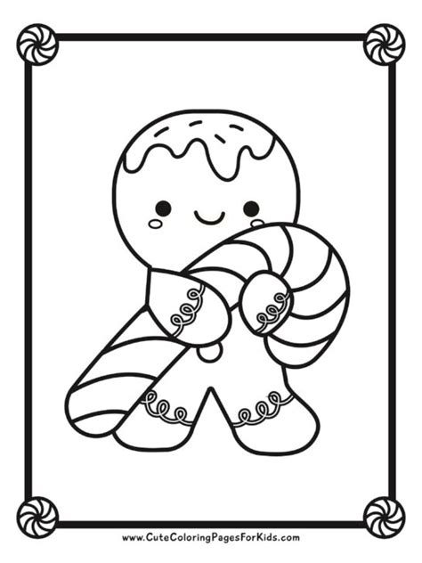 christmas coloring pages  cute  printable downloads cute