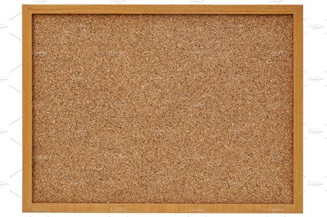 blank corkboard bulletin board   wooden frame high quality