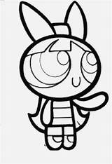 Powerpuff Girls Coloring Blossom Pages Bubbles Color Getcolorings Colorings sketch template