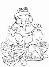 Coloring Pages Food Junk Garfield Chain Colouring Unhealthy Grains Fast Color Print Choices Good Thanksgiving Cute Faces Healthy Web Getcolorings sketch template