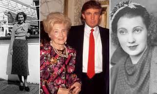 real story  donald trumps mother  climbed  penniless scottish immigrant daily