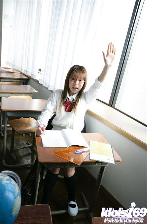 nasty asian schoolgirl yume kimino taking off her skirt and panties