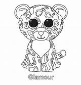 Coloring Beanie Boo Pages Ty Boos Magic Party Bamboo Printable Print Color Leopard Glamour Cat Coloringtop Colouring Birthday Kids Kleurplaten sketch template
