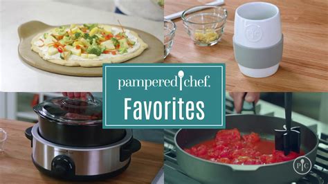 pampered chef favorite products youtube