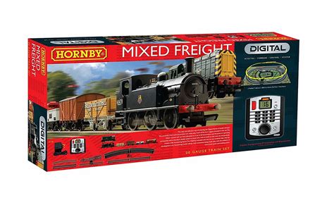 hornby  mixed freight dcc train set  scale