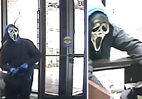 fbi searching for man who robbed hampton bank in scream mask