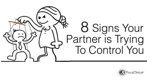 8 signs your partner is trying to control you power of positivity