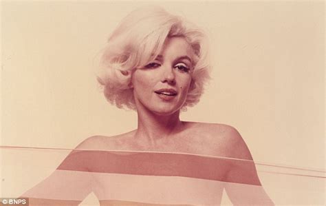 topless pictures of marilyn monroe emerge taken on her last ever photo