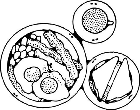 breakfast coloring page fun coloring pages  kids  adults