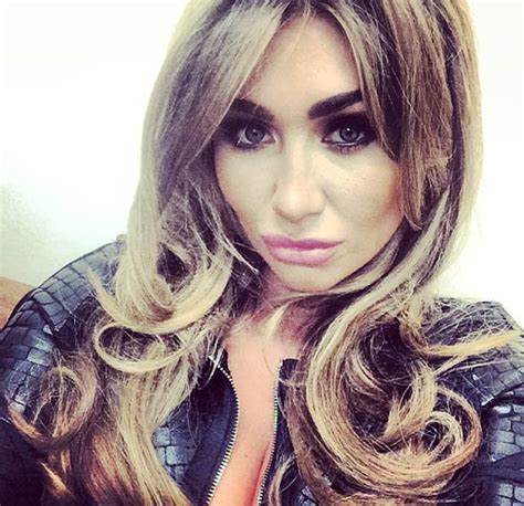 Lauren Goodger Bares Bum In Low Slung Trackies As She Takes Half Naked