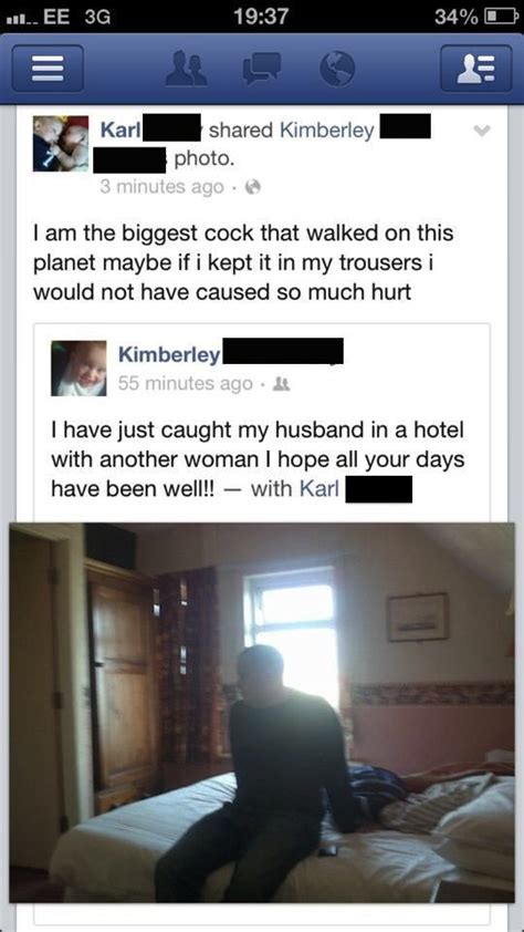 the best examples of people caught cheating on facebook