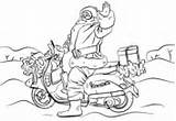 Motorradfahrer Disegnare Motocykle Feuer Reifen Motorrader Drukuj sketch template