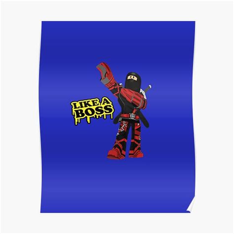 roblox posters redbubble