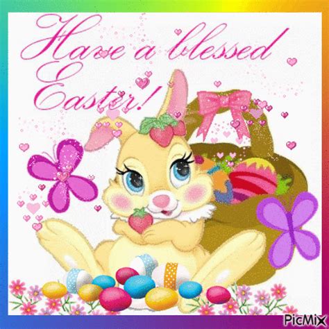 blessed easter animation pictures   images  facebook