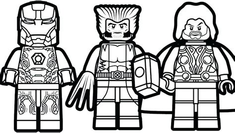 lego thor coloring pages  getcoloringscom  printable colorings