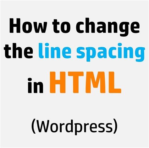 change   spacing  html wordpress learner trip