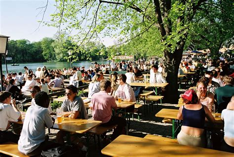 biergarten   seehaus  munich biergarten bier muenchen