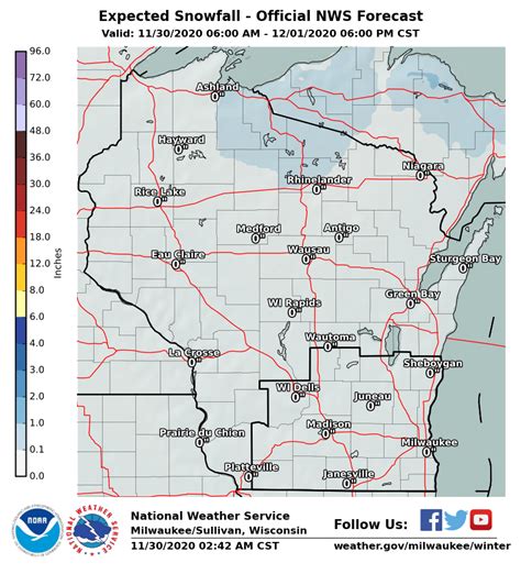 Winter Storm Continuing To Impact A Portion Of Southern Wisconsin