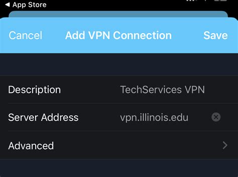 Vpn Cisco Secure Client Formerly Anyconnect Installing For Iphone