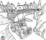 Thomas Tank Engine Train Kids Drawing Topham James Car Sir Hatt Friends Print Coloring Pages Percy Red Teenagers Viaduct Hill sketch template