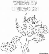 Alicorn Unicorn Winged sketch template