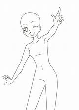 Anime Bases Sketch Animados Bonecos Ych Ibis Salvo sketch template