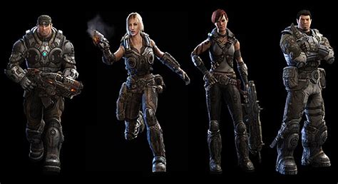 Dsng S Sci Fi Megaverse Gears Of War Judgment Game Characters