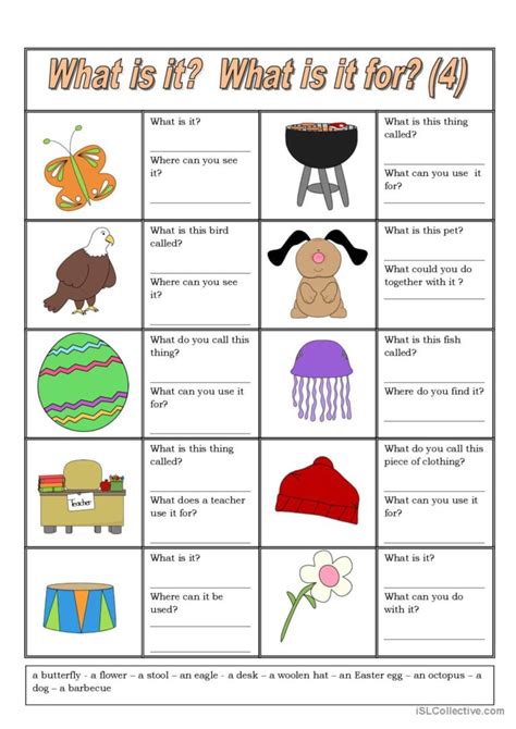 pictu english esl worksheets