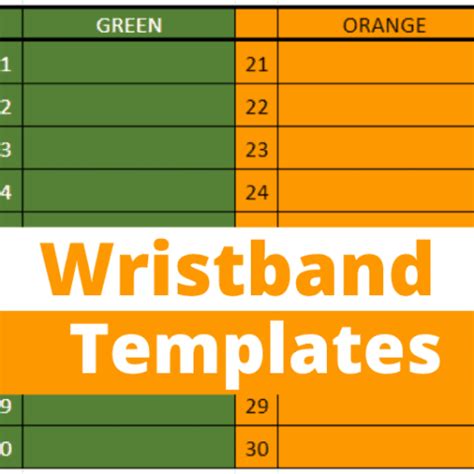 wristband templates viqtory sports