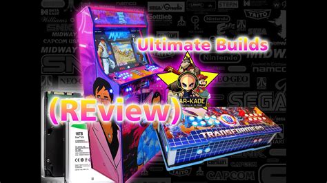 ultimate arcade systems tb epic hyperspin arcade builds review