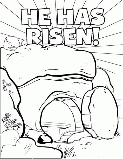 ideas  christian easter coloring pages printable