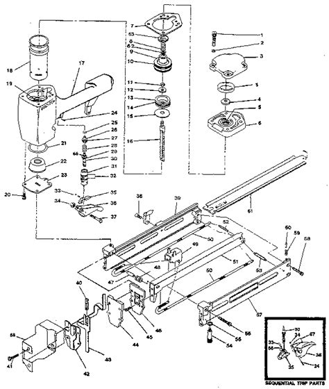 arrow  stapler parts diagram