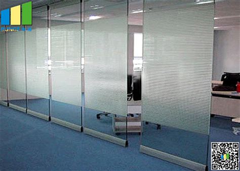 10mm Folding Glass Room Movable Wall Panels With Sliding