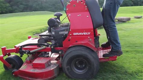 Gravely Pro Stance 52 In Action Youtube
