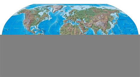 large detailed political  relief map   world large detailed political  relief world