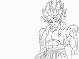 Coloring Pages Goku Gogeta Dragon Ball Ssgss Printable Line Dbz Fusion Color Sketch Draw Vegetto Gif Comments Getcolorings Getdrawings Library sketch template
