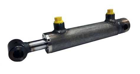 dubbelwerkende cilinder xx met bevestiging hydraulieknl