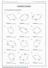 Quadrilateral Quadrilaterals Angles sketch template