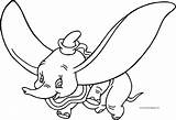 Dumbo Fly Wecoloringpage sketch template