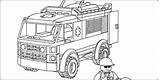 Ambulance Firefighter Supercoloring sketch template