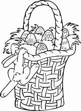 Coloring Pages Easter Basket Printables Kids Printable Bunny Print Printactivities Size Activity Sheet Gif Books Labels sketch template