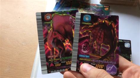 My Dinosaur King Arcade Cards Trades And Wants Youtube